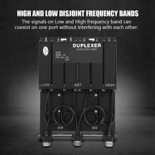 6 Cavity VHF Duplexer For