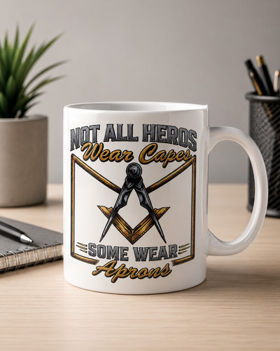 Masonic mug not all - masonic, hero's