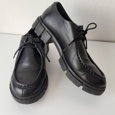 Clarks Shoes Black Leather