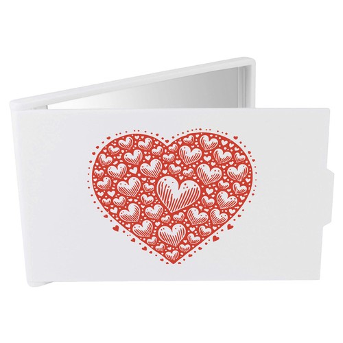 Love heart compact - compact, makeup