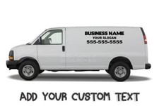 3 Custom Business Decals