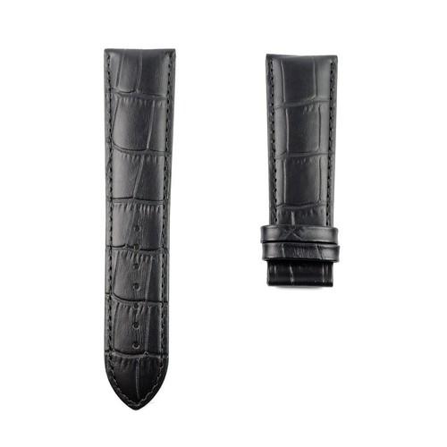 Black leather strap t610034058 - black,