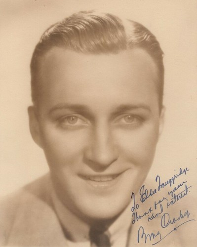 Bing crosby signed - crosby, photograph