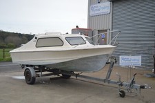 Shetland Motor Boat 20ft, 30Hp Tohatsu M30A4 FW Order, Telescopic Braked Trailer
