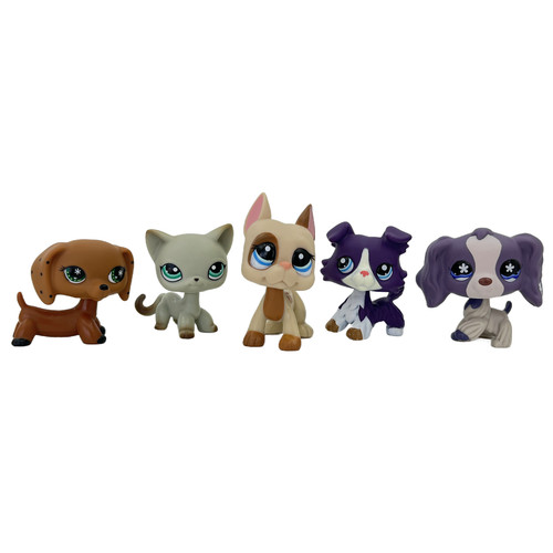 5pcs littlest pet shop - littlest,