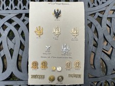 Scarce 14th & 20th King’s Hussars Regiment Cap Badge, collars, titles & buttons 