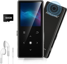 AiMoonsa 64GB MP3 Player with