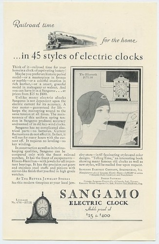 Sangamo electric clock - electric,