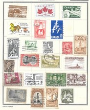 CANADA ALBUM PAGE OF 23 FINE