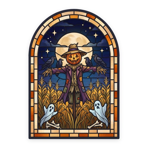 Halloween scarecrow arch - halloween,