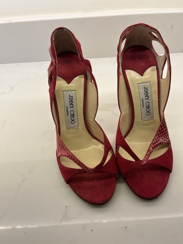 Woman jimmy choo red high - woman’s,
