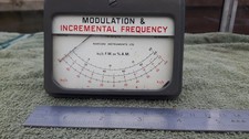MODULATION / FREQUENCY METER.