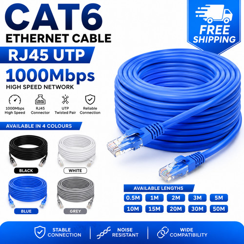 Ethernet cable rj45 cat8 - ethernet,