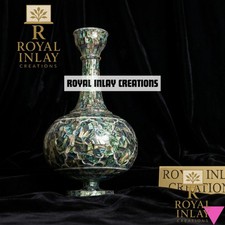 Abalone shell Inlay Vase –