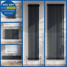 Traditional 2 3 Column Radiator Horizontal Vertical Central Heating Rads Stylish