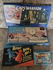 4 Board Games Around 80s Cats Mansion Countdown Insomnia Home You Go
