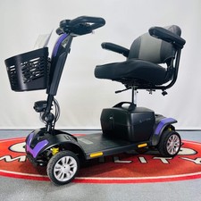 2024 Ex Demo X-Go Astro Car Boot 4mph Portable Mobility Scooter Buggy (Purple)
