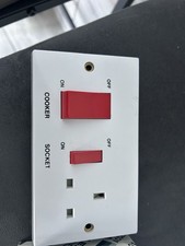 Volex 45A Cooker Switch