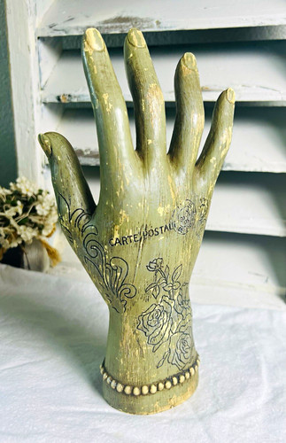 Vintage style wooden mannequin - style,