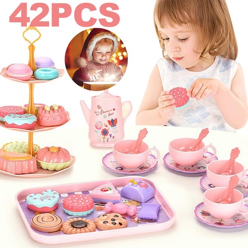 Pretend tea set play - pretend,