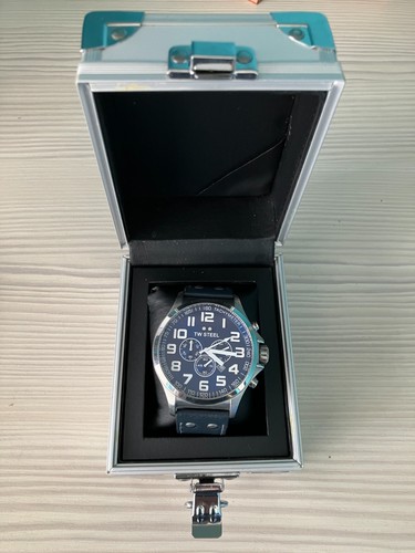 Steel mens chronograph - w,