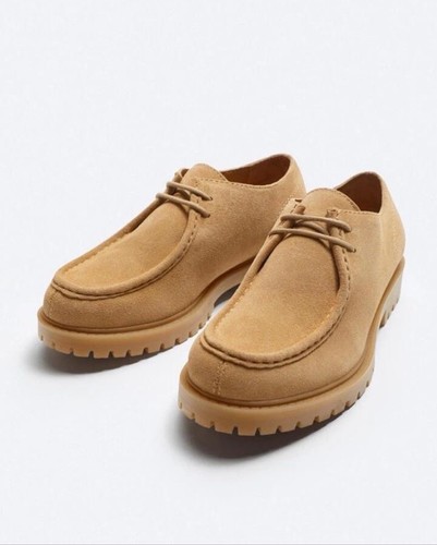 Zara men split - men, suede
