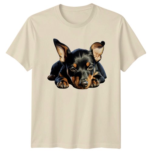 Doberman pinscher puppy dog - doberman,