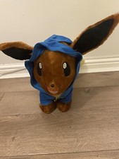 GENUINE Pokémon Build A Bear Eevee Plush Soft Toy BAB Teddy - VGC No Sound!