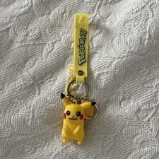 Pokemon Keyring Keychain Pikachu Character Kids Gift Present Go Christmas Bag