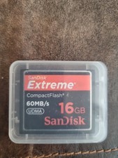 SanDisk Extreme 16GB 60mb/S UDMA Compact Flash Card