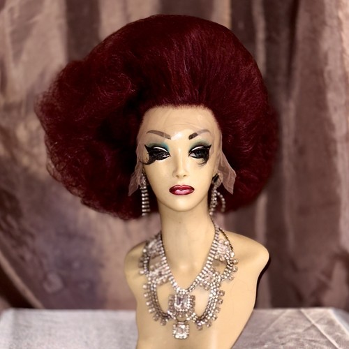 Stunning hand styled burgundy - styled,