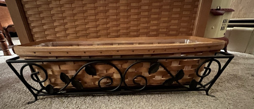 Longaberger window box planter - window,