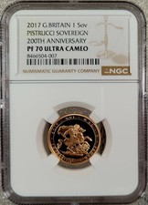 2017 Royal Mint UK Gold Proof