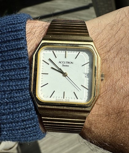 Bulova accutron wrist watch - accutron,
