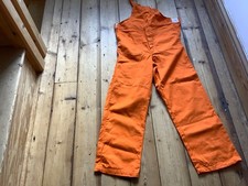 100% Cotton  XS British Rail Bib and Brace Overalls