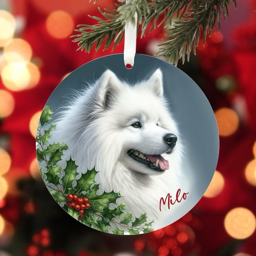 Personalised samoyed christmas - personalised,