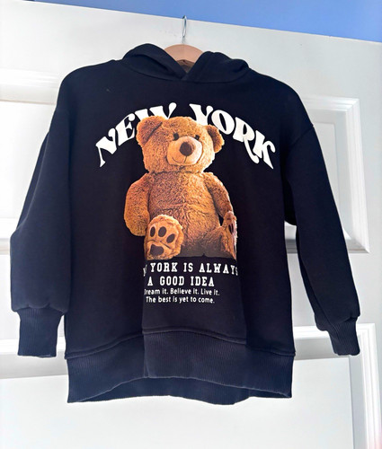 Zara boys black pullover - black,
