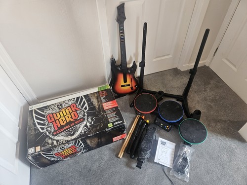Microsoft xbox 360 guitar hero - microsoft,