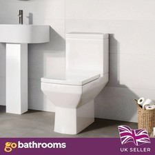 Modern Close-Coupled Toilet