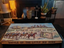 Waddingtons Vintage 1964 Board Game Battle Of The Little Big Horn 100% Complete 