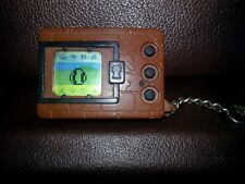 Digimon Digivice 1997 Tamagotchi Electronic Pet Bandai Brown 1st Gen Working