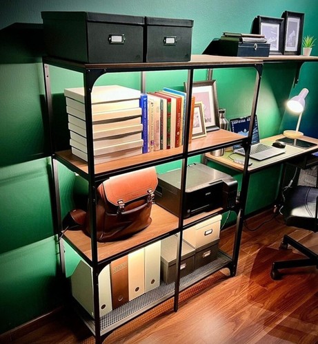 Ikea fjallbo shelf - unit,, black