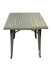 Silver tolix bistro - bistro, tables