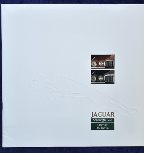 Jaguar sovereign and - v, 12