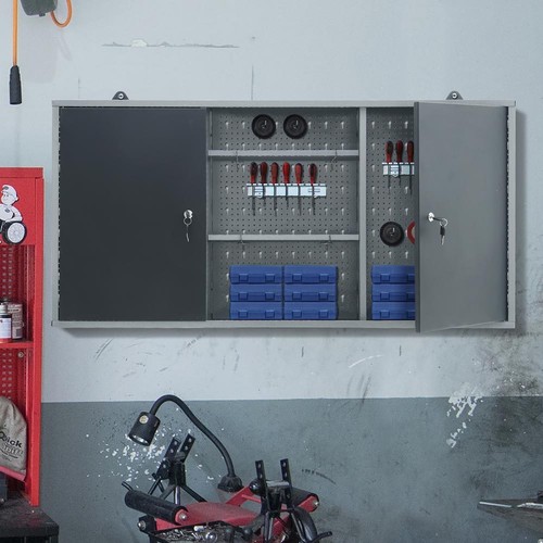Wall mounted tool chest - wall, box