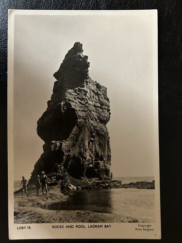 Ladram bay rocks and pool - bay,,