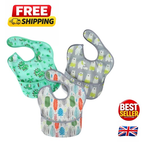 Pack adjustable baby bibs - 3,