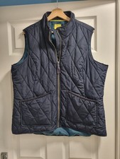 Joules Hartland Navy Gilet / Bodywarmer Size 20