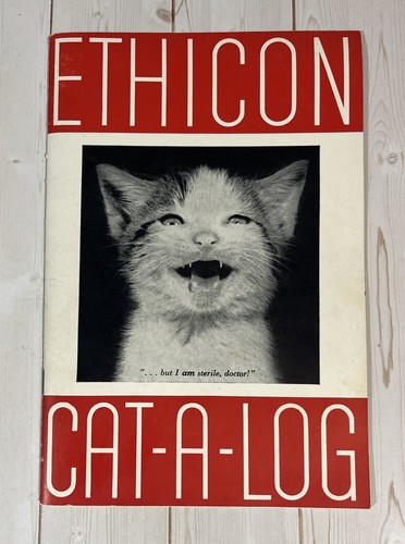 Ethicon cat log vintage 1951 - vintage,