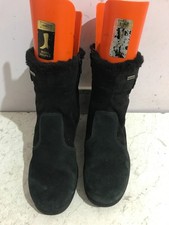 Rohde suede ankle black size 6 winter boots shoes womens - GP